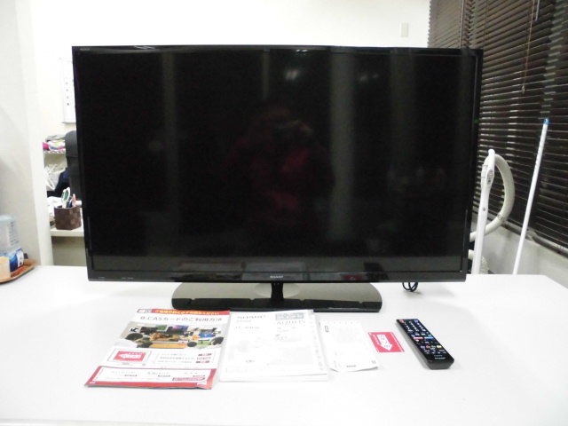 SHARP AQUOS 液晶 TV 40型 家電製品 買取致しました！岐阜/大垣 買取リサイ