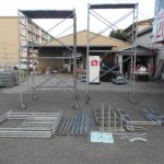 ローリングタワー 建築資材買取致しました。