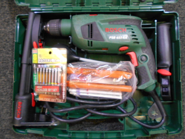 ボッシュ 振動ドリル 工具買取いたしました。